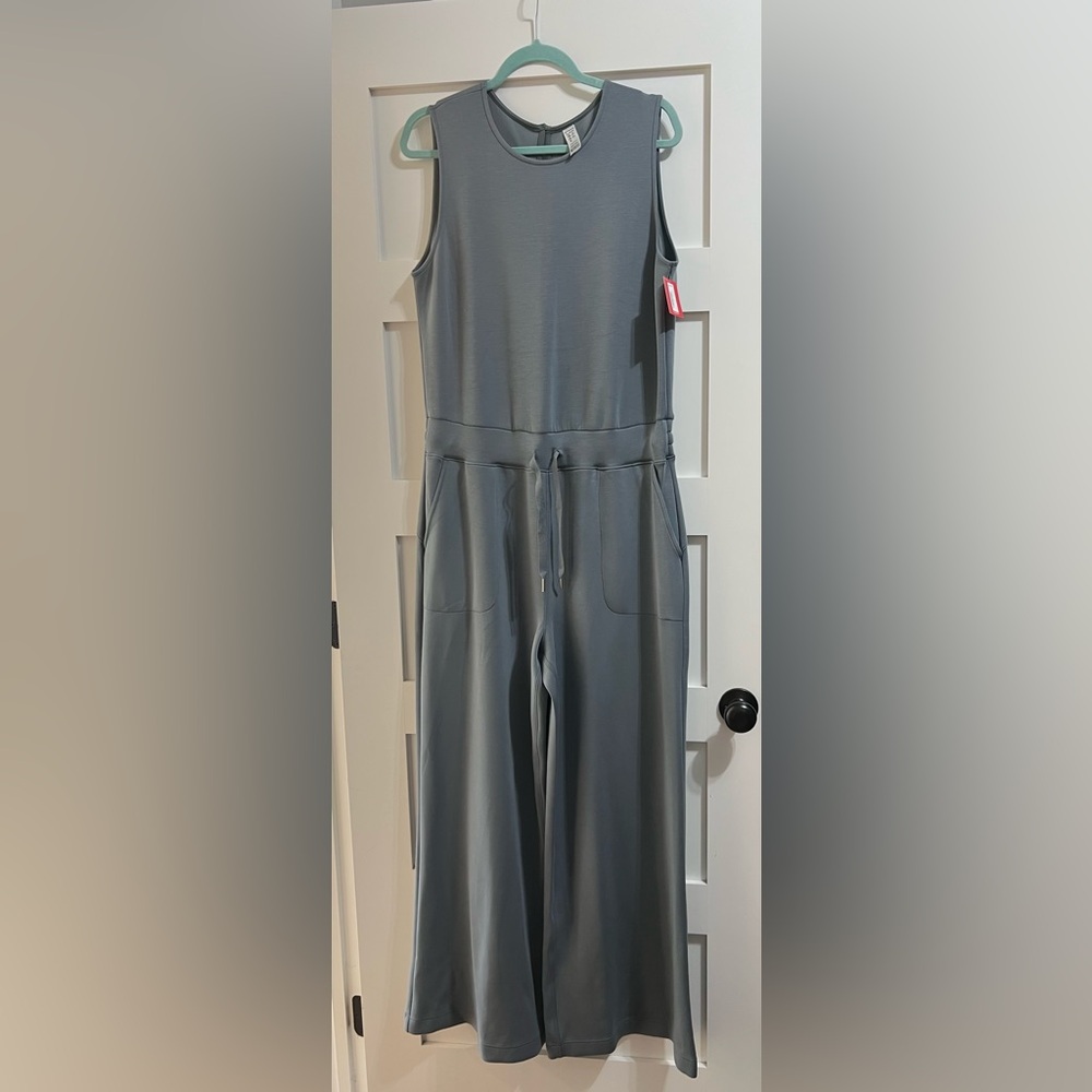 SPANX AirEssentials Jumpsuit in Hazy grey new with tags size XL